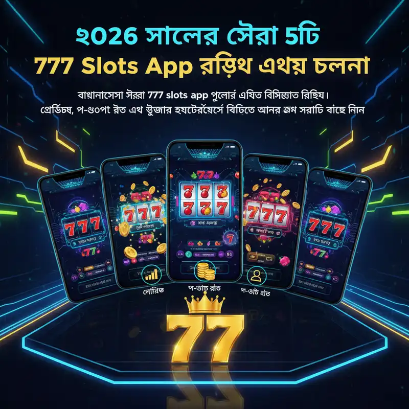 ২০২৬ সালের সেরা ৫টি 777 Slots App রিভিউ এবং তুলনা